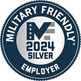 Military Friendly Employer 2024 Silver